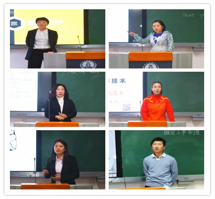 选手比赛现场(文科组决赛)