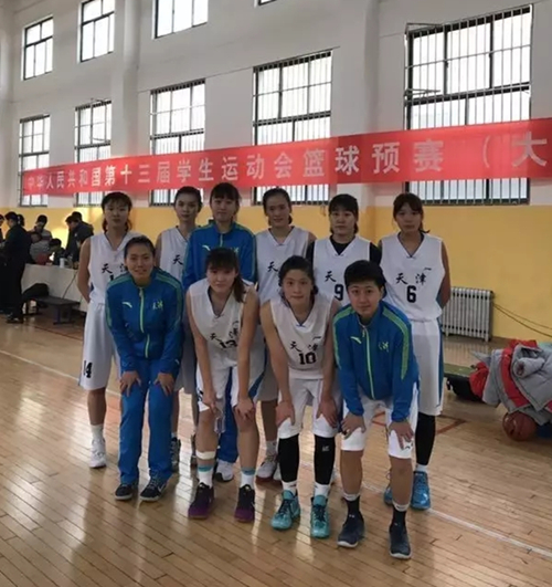 天财女篮以全胜战绩成为全国学运会女篮两支种